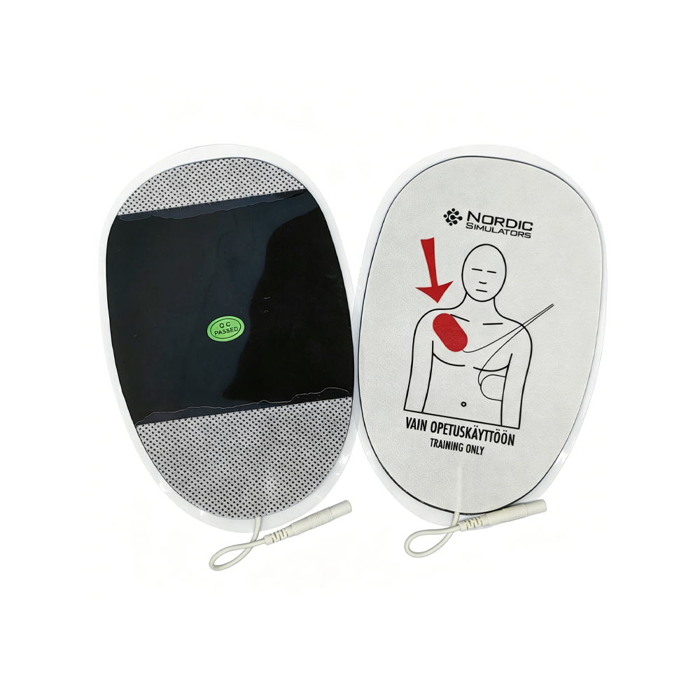 CPR Eğitimi Defibrilatör Elektrot Pedleri (Yalnızca Eğitim)