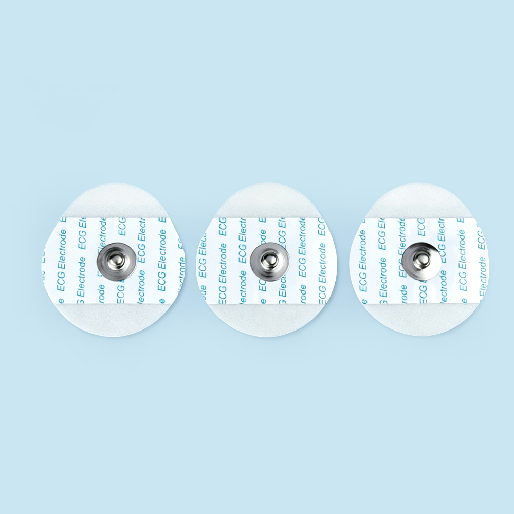 36*40mm Tek Kullanımlık Gözyaşı Köpük EKG Elektrotları